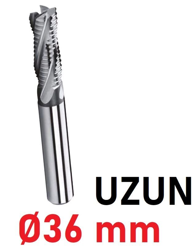 Ø36 mm Uzun Kabatalaş Freze