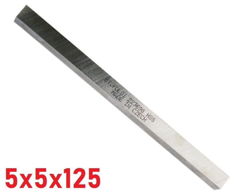 5 x 5 x 125 mm Torna Kalemi HSS