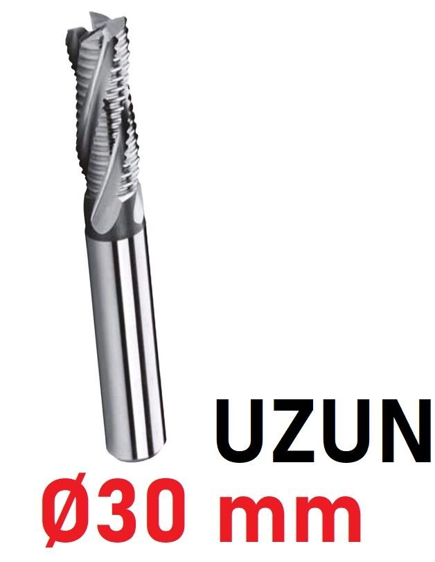Ø30 mm Uzun Kabatalaş Freze