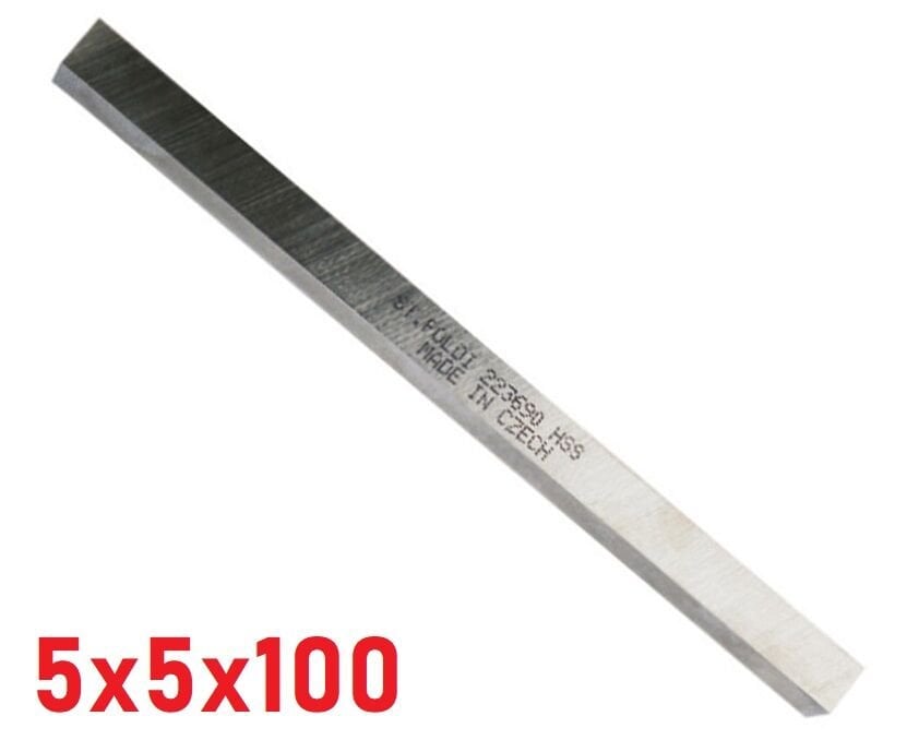 5 x 5 x 100 mm Torna Kalemi HSS