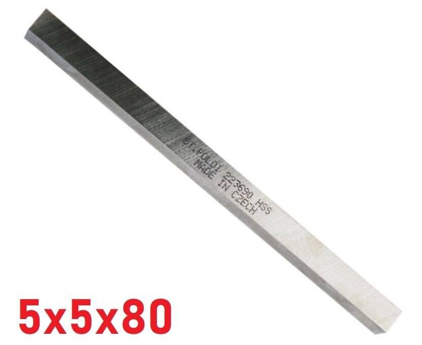 5 x 5 x 80 mm Torna Kalemi HSS