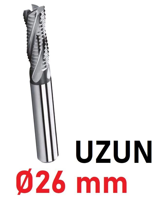 Ø26 mm Uzun Kabatalaş Freze