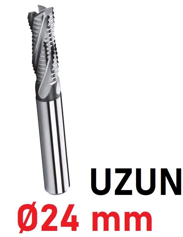 Ø24 mm Uzun Kabatalaş Freze