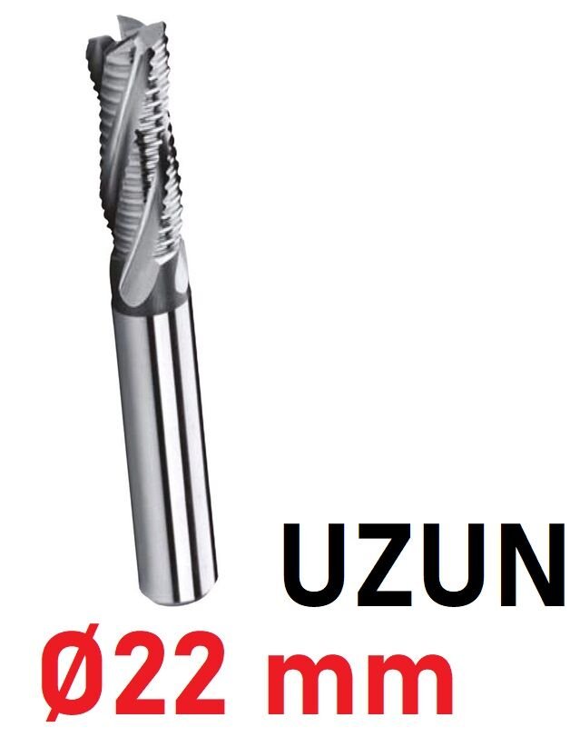 Ø22 mm Uzun Kabatalaş Freze