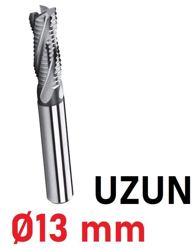 Ø13 mm Uzun Kabatalaş Freze