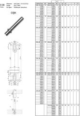25 x 160 x 30 Ortadan Şapkalı Kolon