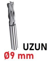 Ø9 mm Uzun Kabatalaş Freze