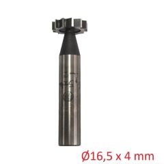 Ø16,5 X 4 mm T Freze DIN 850 A Düz Diş FRA