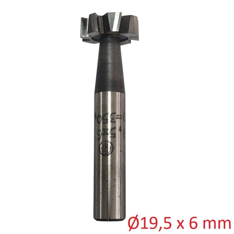 Ø19,5 X 6 mm T Freze DIN 850 B Çapraz Diş FRA