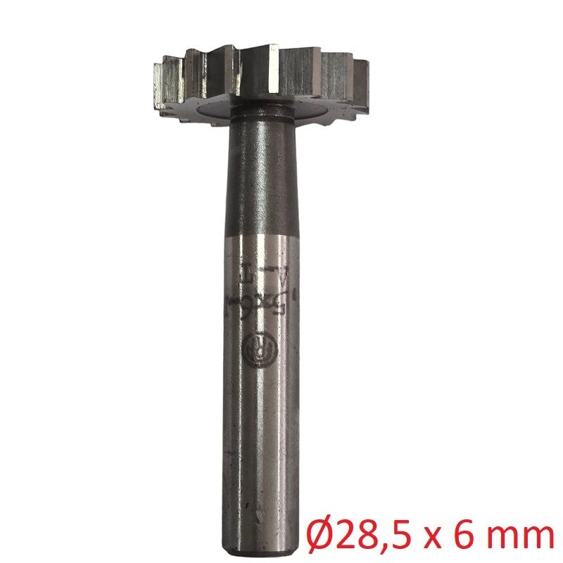 Ø28,5 X 6 mm T Freze DIN 850 A Düz Diş FRA