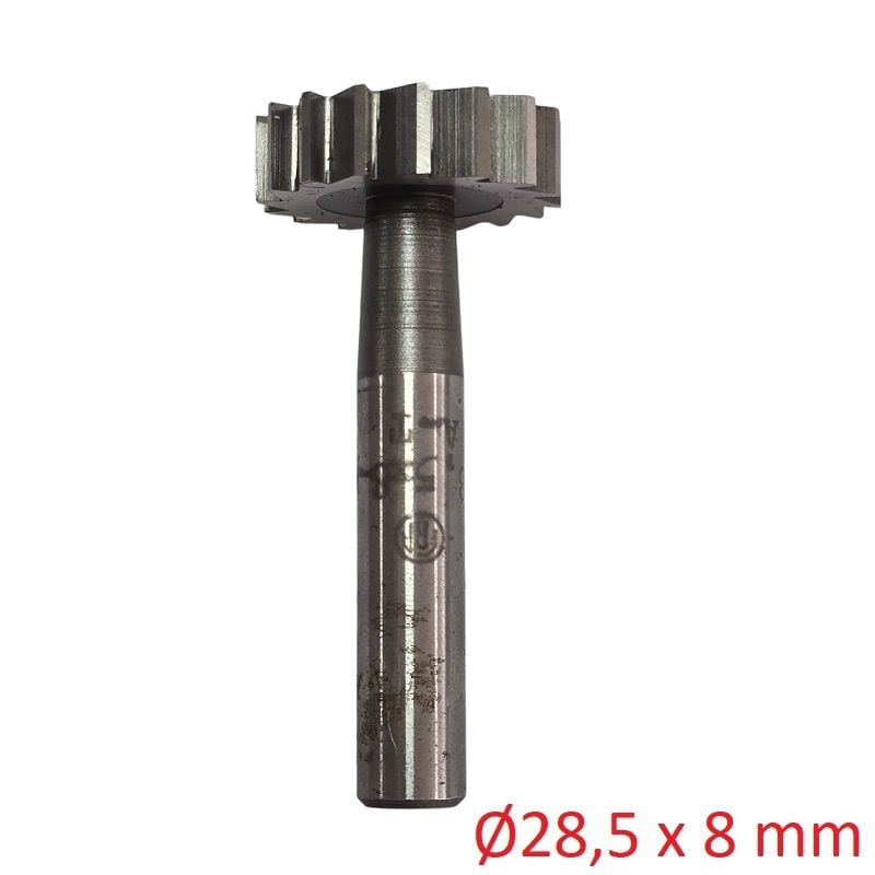 Ø28,5 X 8 mm T Freze DIN 850 A Düz Diş FRA