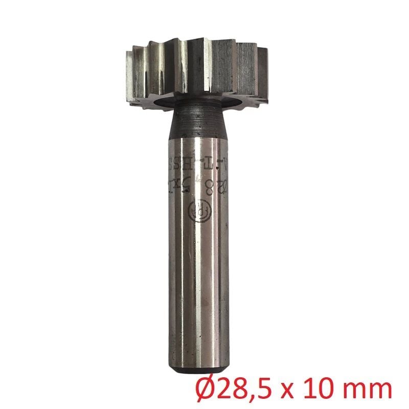 Ø28,5 X 10 mm T Freze DIN 850 A Düz Diş FRA