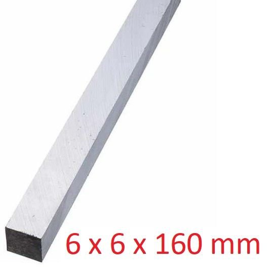 6 x 6 x 160 mm Torna Kalemi HSS