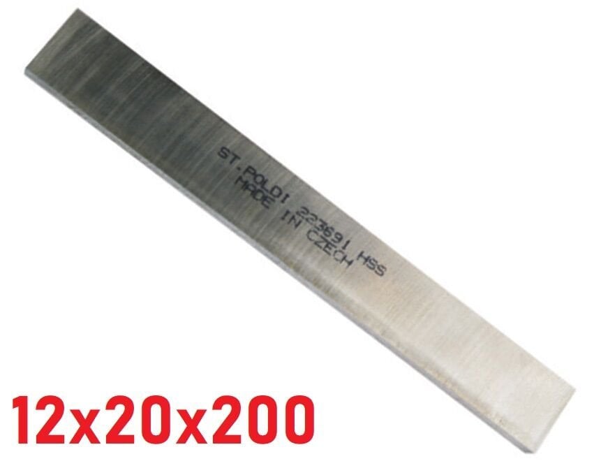 12 x 20 x 200 mm Lama Torna Kalemi