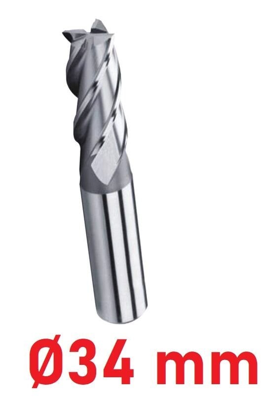 Ø34 mm Kısa Parmak Freze