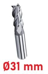 Ø31 mm Kısa Parmak Freze