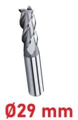 Ø29 mm Kısa Parmak Freze