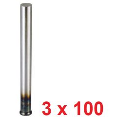 3 x 100 Havşa Başlı İtici Pim