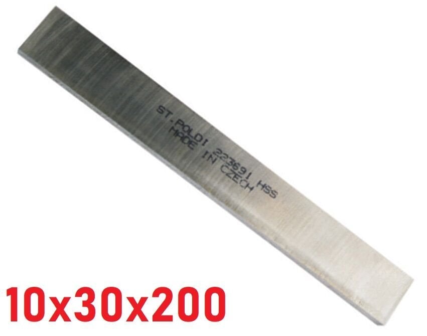 10 x 30 x 200 mm Lama Torna Kalemi