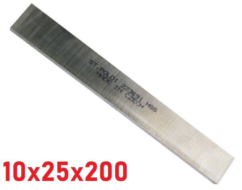 10 x 25 x 200 mm Lama Torna Kalemi