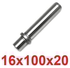 16 x 100 x 20 Ortadan Şapkalı Kolon