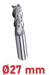 Ø27 mm Kısa Parmak Freze