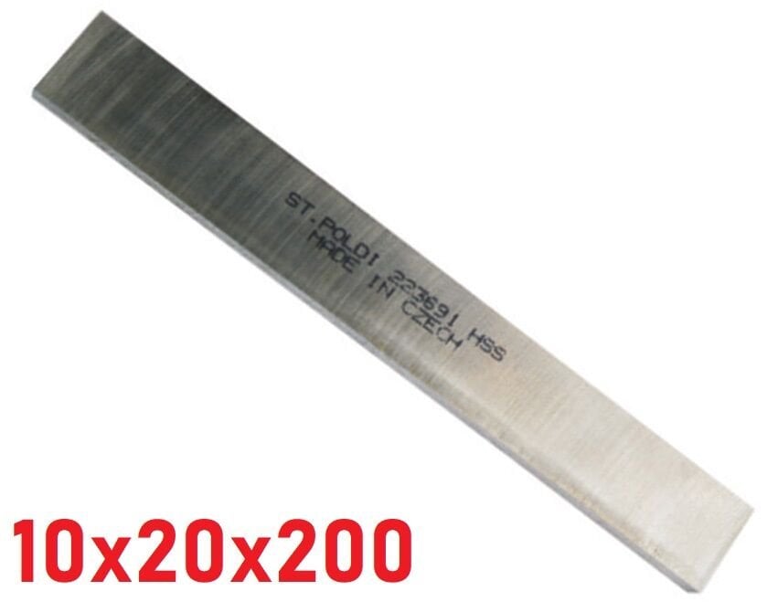 10 x 20 x 200 mm Lama Torna Kalemi