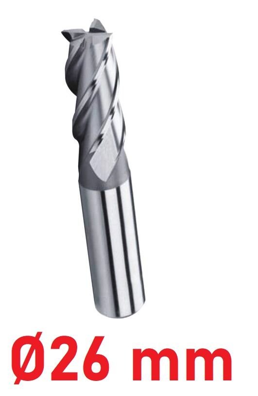 Ø26 mm Kısa Parmak Freze