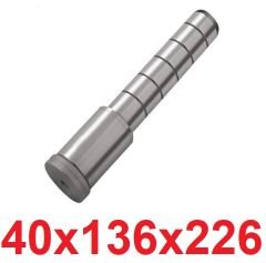 40 x 136 x 226 Şapkalı Kademeli Kolon