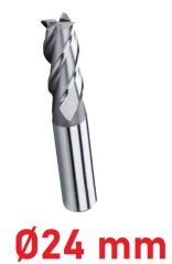 Ø24 mm Kısa Parmak Freze