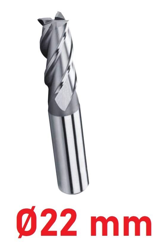 Ø22 mm Kısa Parmak Freze