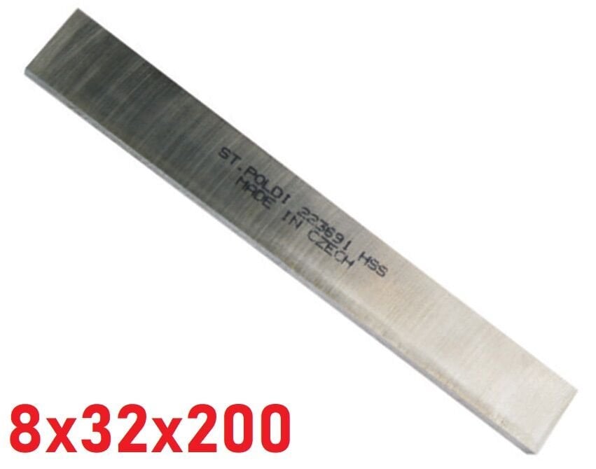 8 x 32 x 200 mm Lama Torna Kalemi