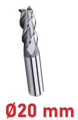 Ø20 mm Kısa Parmak Freze