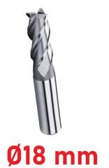 Ø18 mm Kısa Parmak Freze