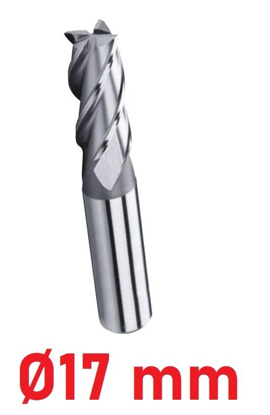 Ø17 mm Kısa Parmak Freze