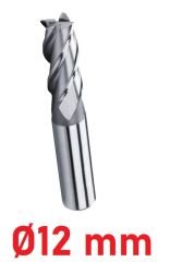 Ø12 mm Kısa Parmak Freze