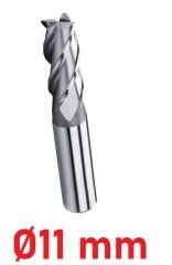 Ø11 mm Kısa Parmak Freze