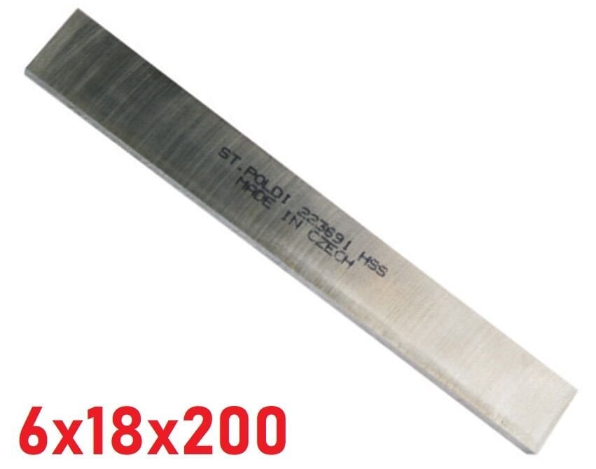 6 x 18 x 200 mm Lama Torna Kalemi