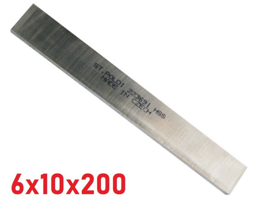 6 x 10 x 200 mm Lama Torna Kalemi