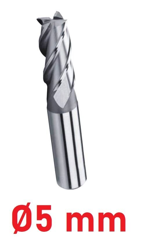 Ø5 mm Kısa Parmak Freze