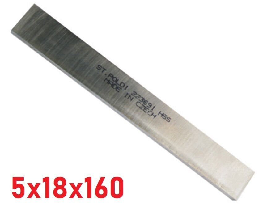 5 x 18 x 160 mm Lama Torna Kalemi