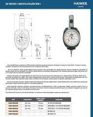 3D Tester Mekanik HAIMER