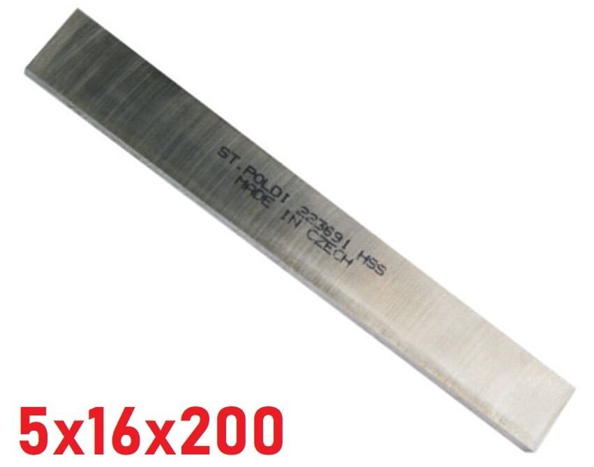 5 x 16 x 200 mm Lama Torna Kalemi