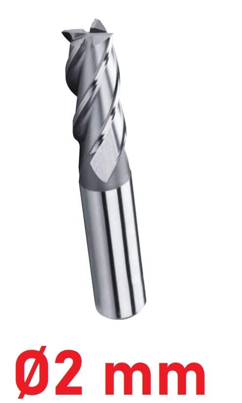 Ø2 mm Kısa Parmak Freze