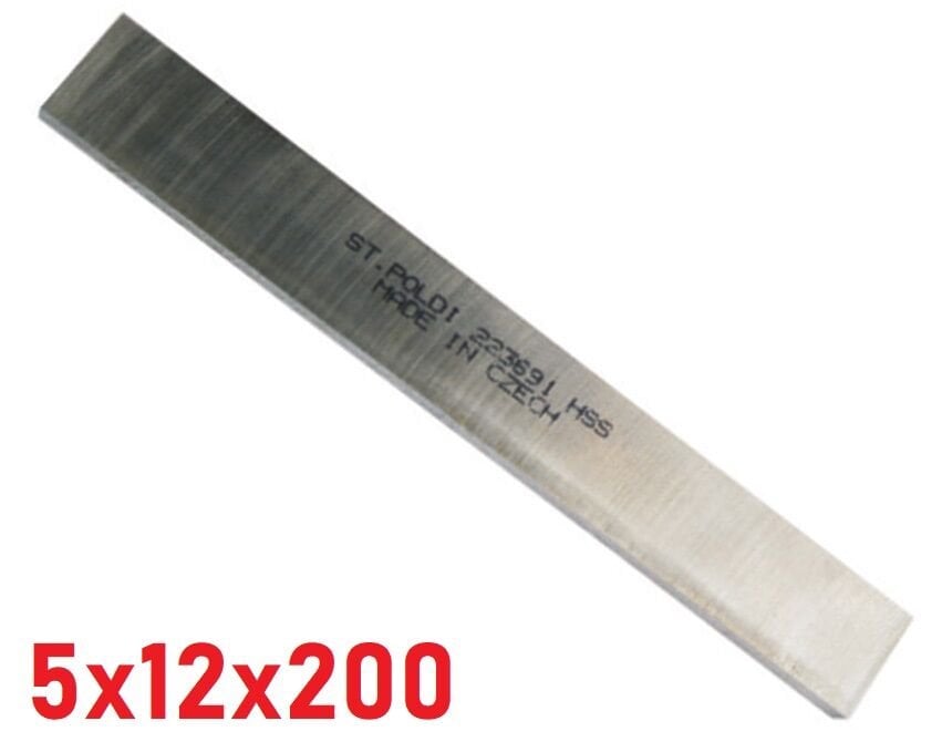 5 x 12 x 200 mm Lama Torna Kalemi