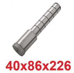 40 x 86 x 226 Şapkalı Kademeli Kolon