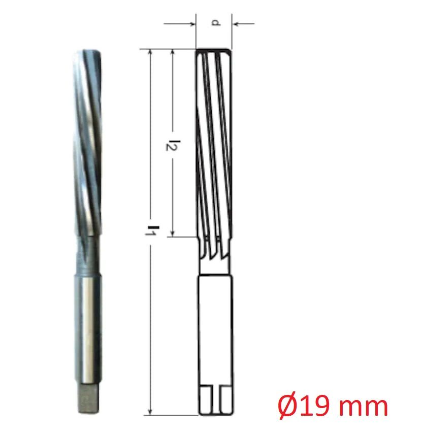 Ø19 mm El Raybası DIN 206 FRA
