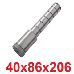 40 x 86 x 206 Şapkalı Kademeli Kolon