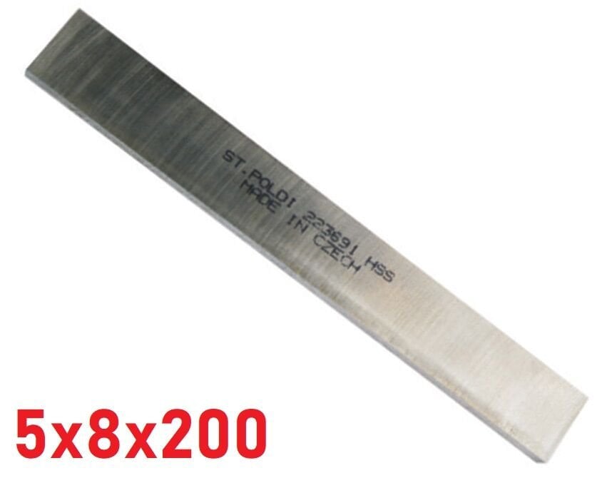 5 x 8 x 200 mm Lama Torna Kalemi