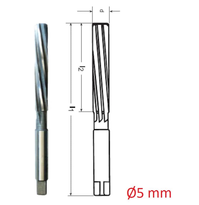 Ø5 mm El Raybası DIN 206 FRA